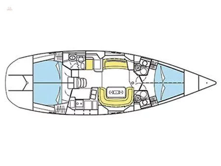 Sun Odyssey 49DS (Idrea) Plan image - 10