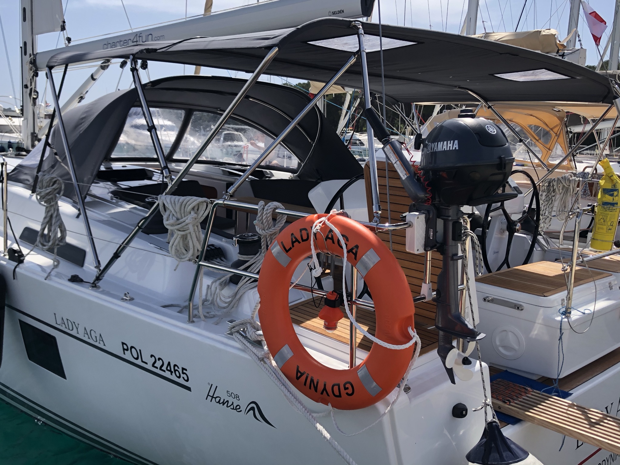 Photo #21 - Hanse 508 (LADY AGA) in Rogoznica - 12488