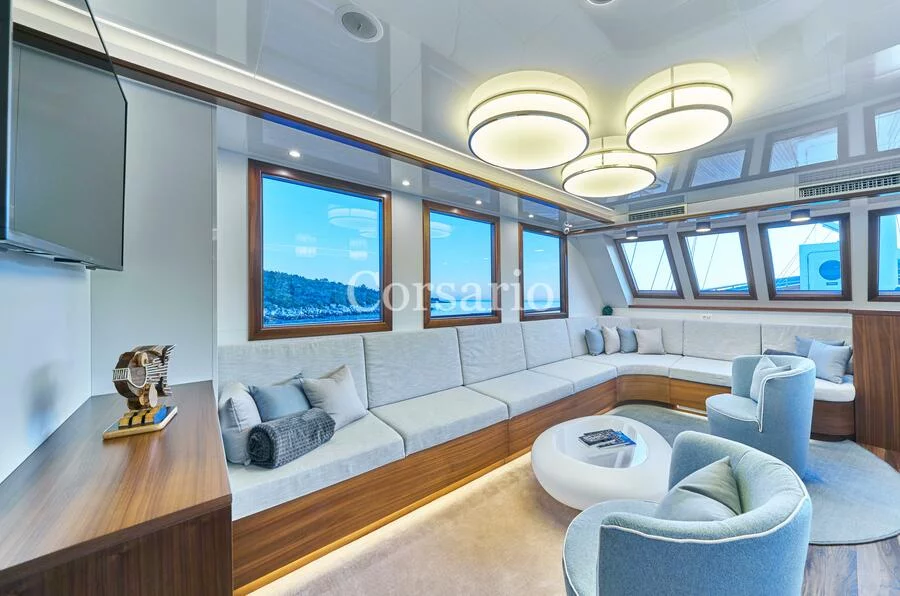Luxury Sailing Yacht Corsario (Corsario)  - 127