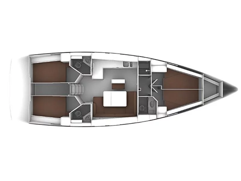 Bavaria 46 Cruiser (RENEE) Plan image - 3