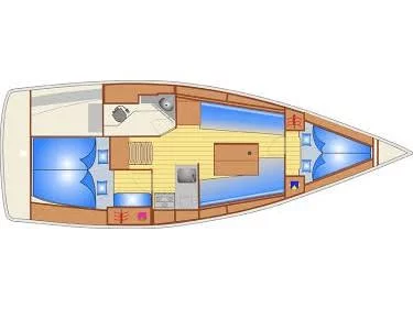 Bavaria Cruiser 32 (CESSAR) Plan image - 1