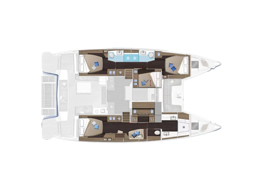 Lagoon 51 (ZIG) Plan image - 1