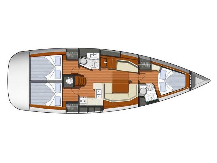 Photo #5 - Sun Odyssey 42i (Miss Joy) in Fethiye - 17254