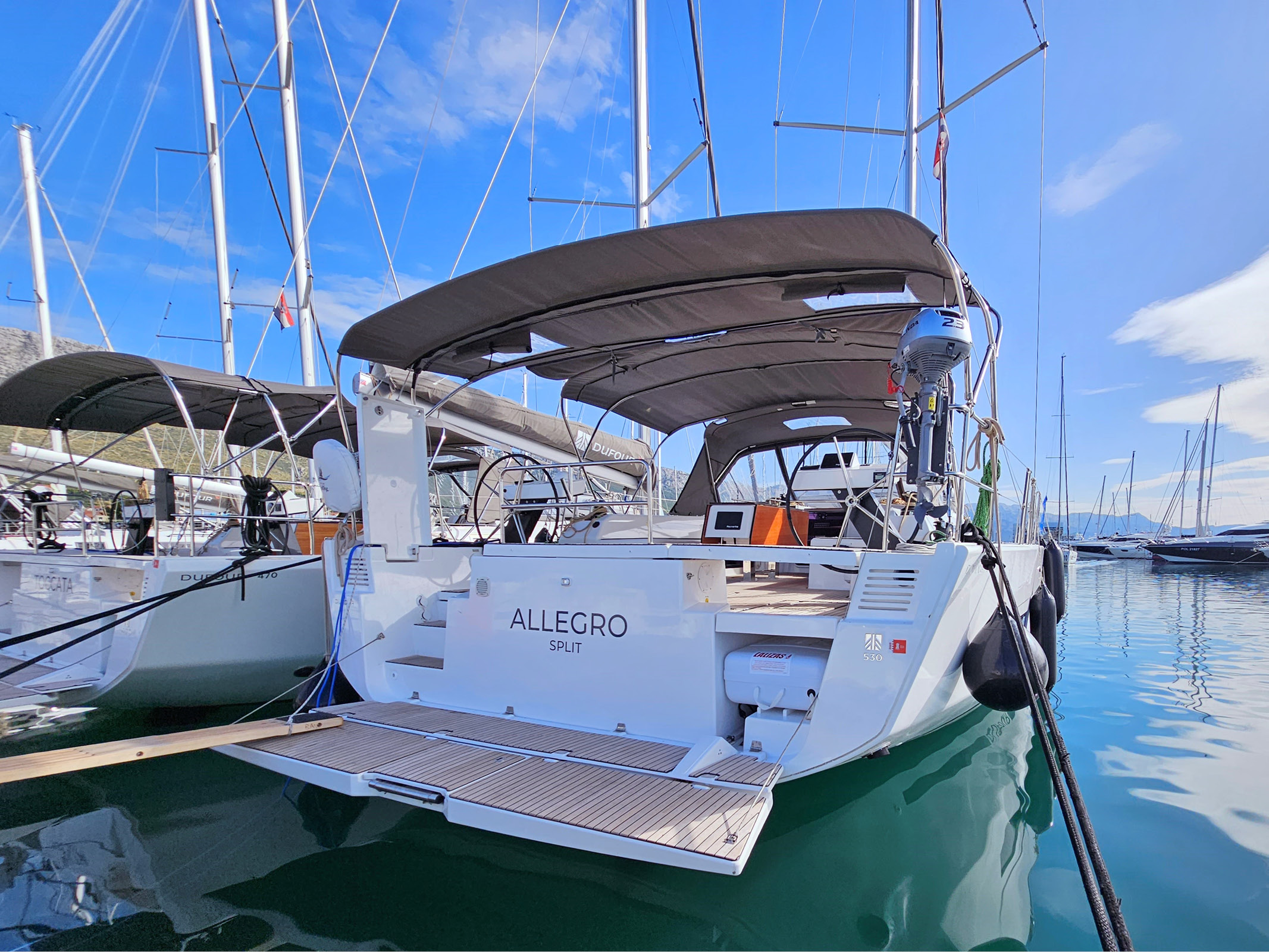 Photo #81 - Dufour 530 Grand large (Allegro) in Kastela - 15627