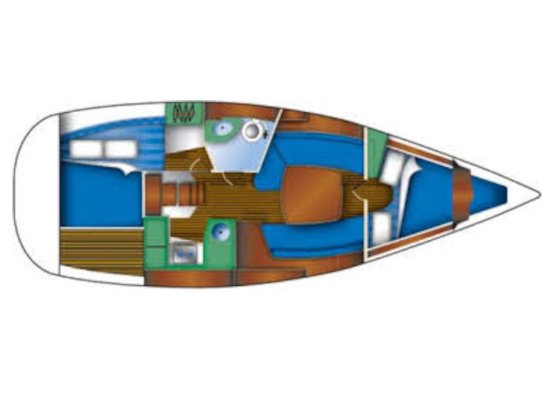 Photo #15 - Sun Odyssey 32 (Carmen) en Murter - 23805