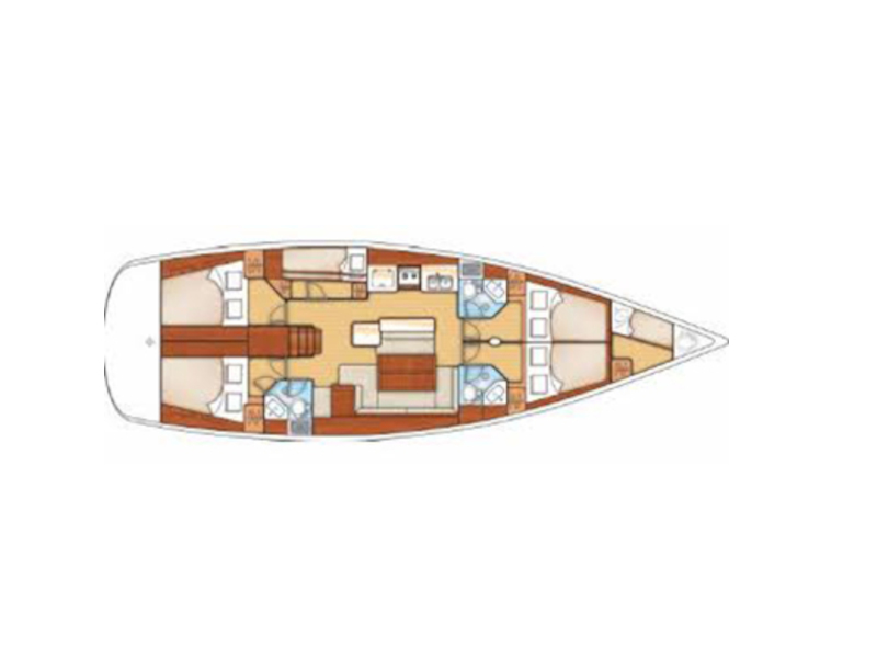 Photo #17 - Beneteau Cyclades 50.5 (SaPhiSo III) in Murter - 15620