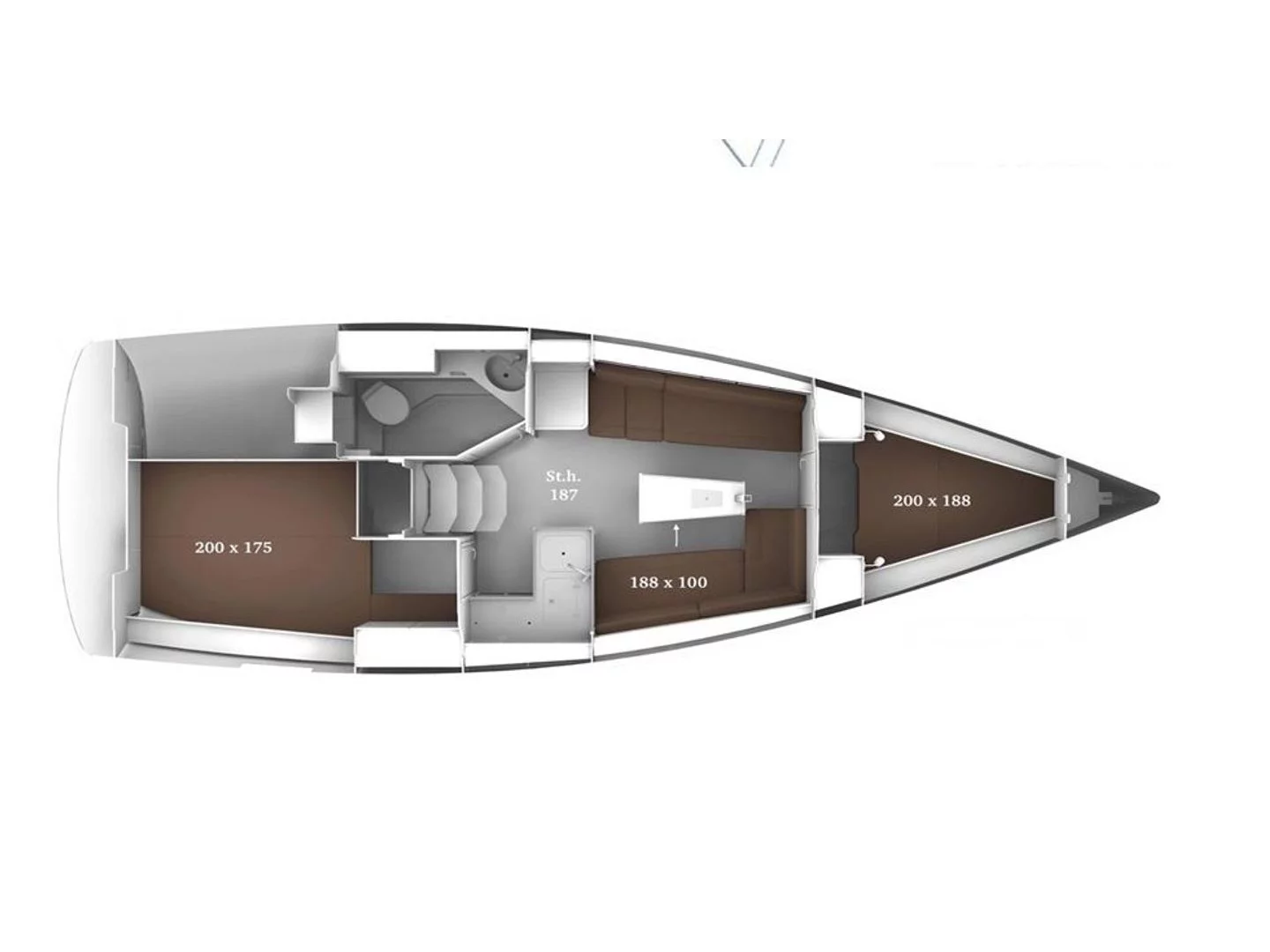 Bavaria 34 (Taz) Plan image - 7