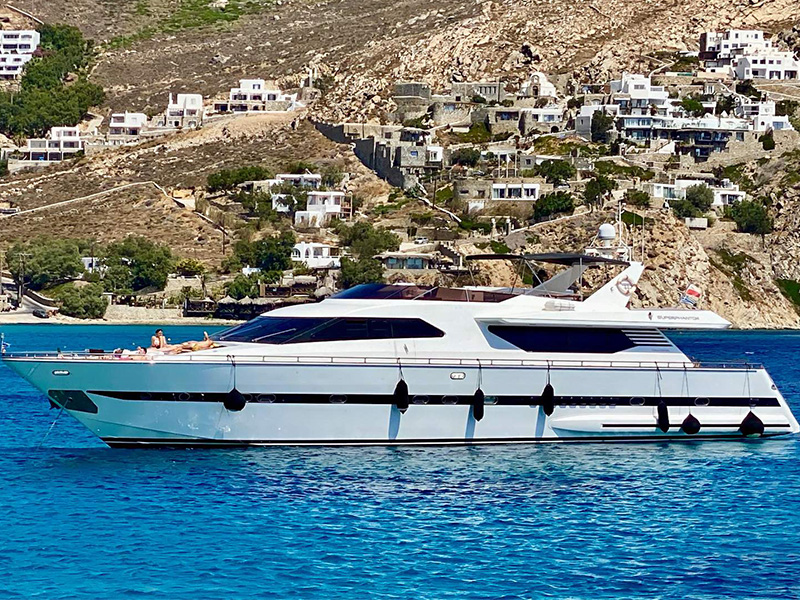 Photo #1 - Superphantom 85 Fly (Superphantom) in Mykonos - 19016