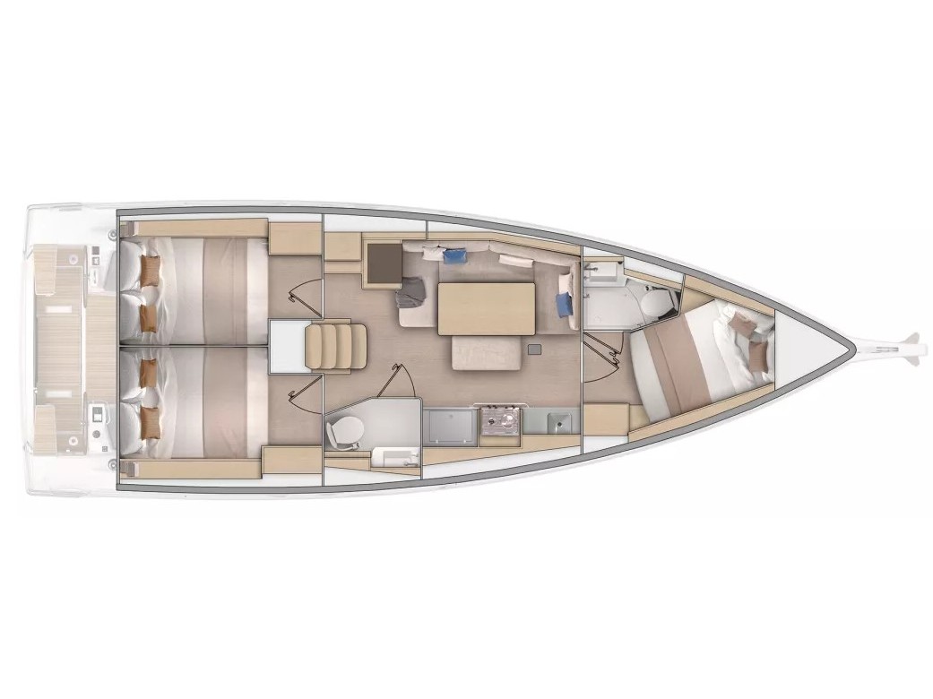 Photo #7 - Oceanis 37.1 (Uraz) in Marmaris - 20848
