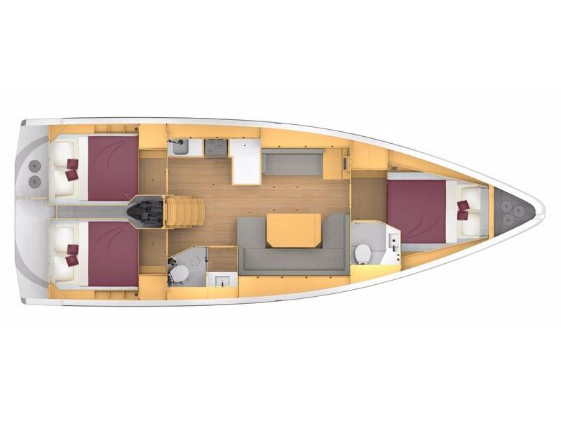 Photo #5 - Bavaria C42 (Silver VII) in Skiathos - 12264