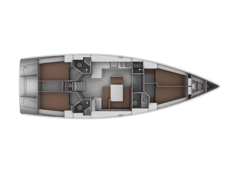 Bavaria Cruiser 45 (My Wind) Plan image - 19