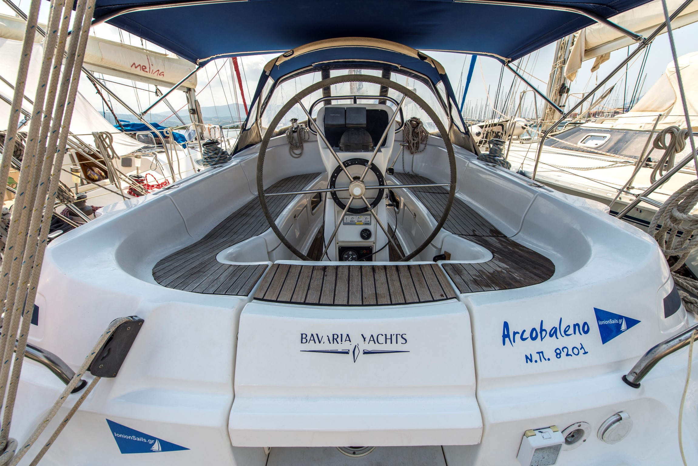 Photo #23 - Bavaria 36 (Arcobaleno) en Ladochori - 17479