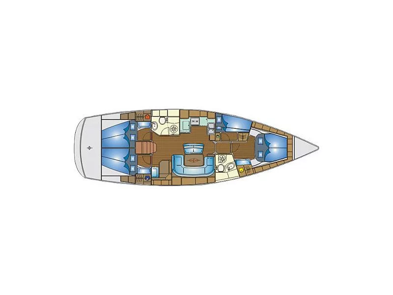 Bavaria 46 Cruiser (Aegle) Plan image - 1