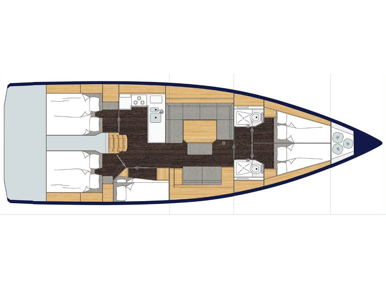 Photo #6 - Bavaria C45 (Alma Libre VIII (NEW 2022)) in Lefkada - 17503