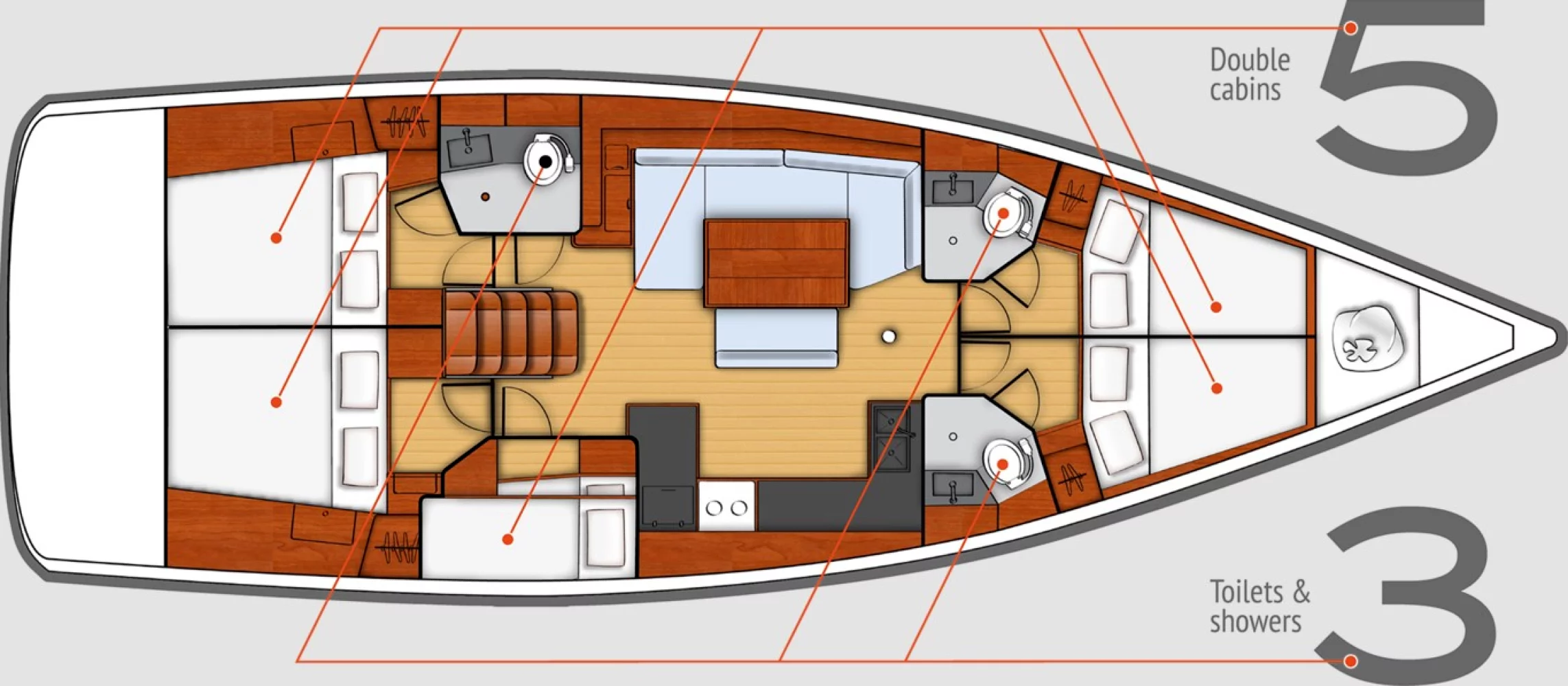 Beneteau Oceanis 48 (JACKPOT)  - 28