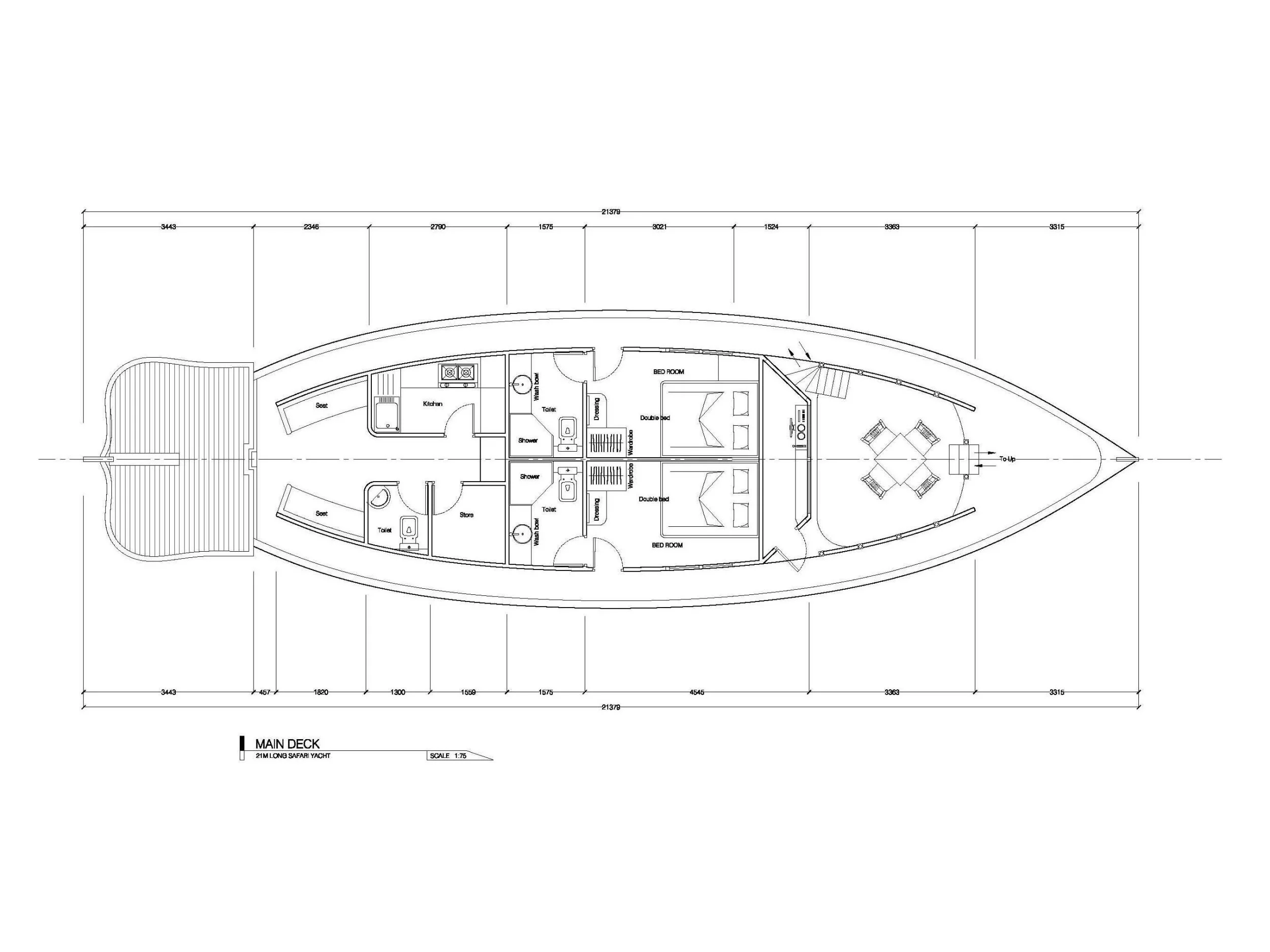 Dhoni 4 pax (Stella 1) Plan image - 13