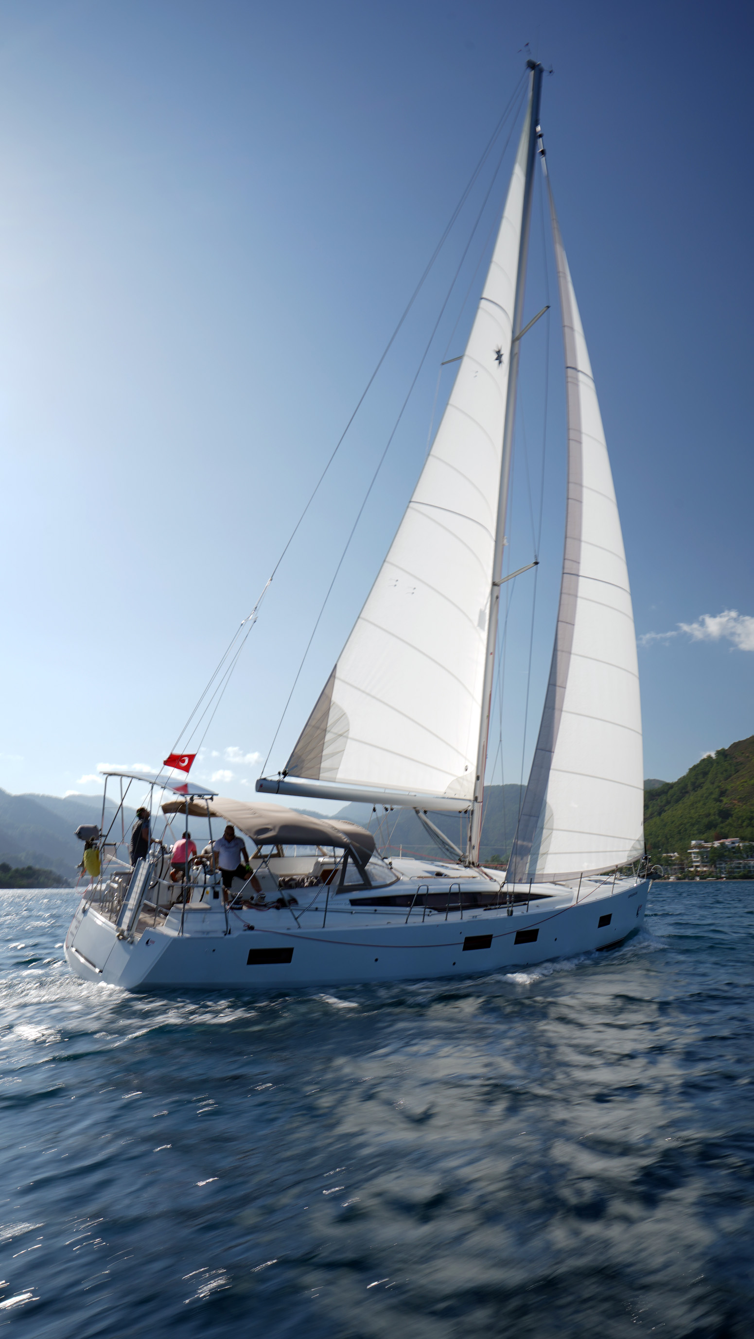 Photo #22 - Jeanneau 54 (Cappuccino Due) in Marmaris - 13592