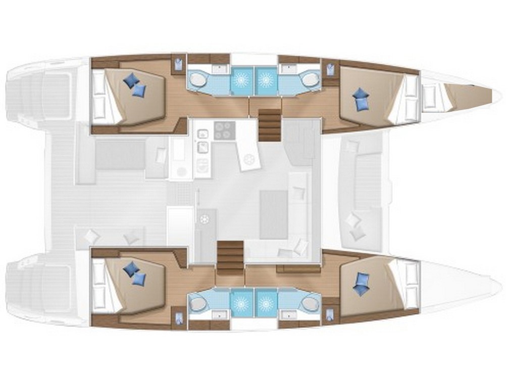 Photo #7 - Lagoon 450F (Big Dream) in Marmaris - 12884