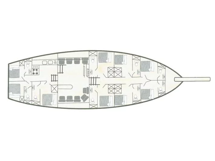 Gulet (Sundial (Cabin 1)) Plan image - 11