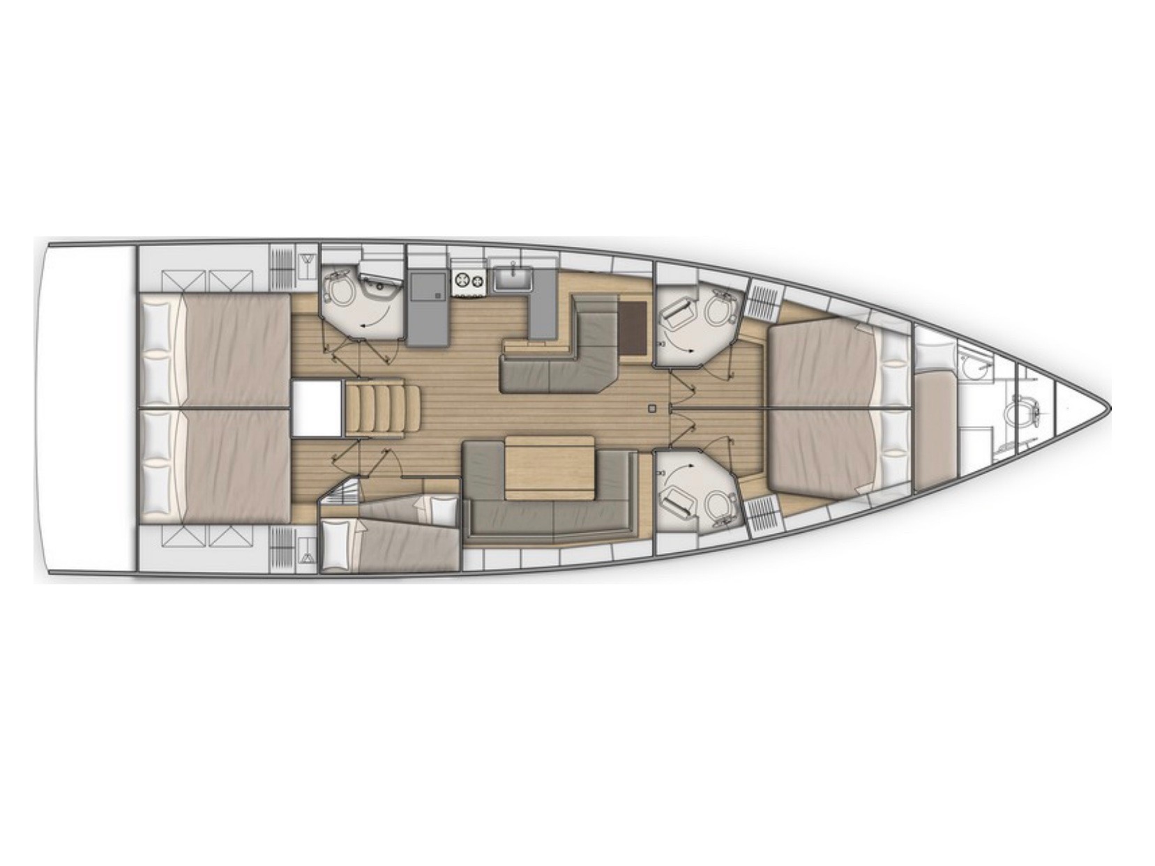 Photo #8 - Oceanis 51.1 (Mighty M) in Atene - 18611