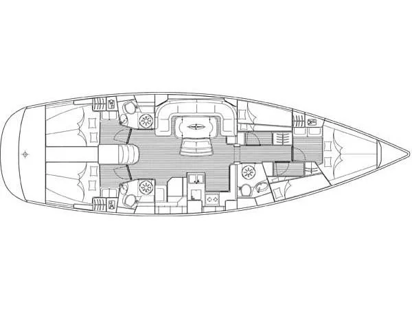 Bavaria 50 Cruiser (Ariadni) Plan image - 2
