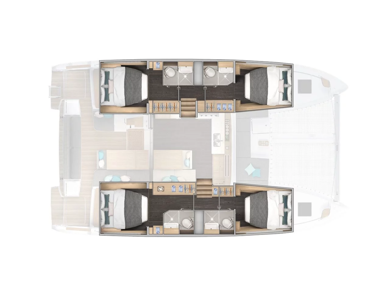 Lagoon 43 (WANDERER) Plan image - 24
