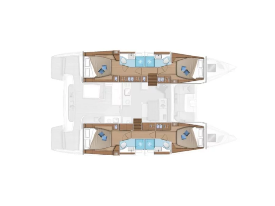 Lagoon 46 (Tyche) Plan image - 2