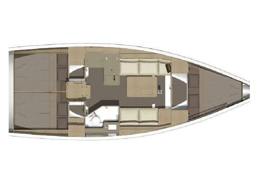 Photo #5 - Dufour 350 GL (Chiara) in Portisco - 4051