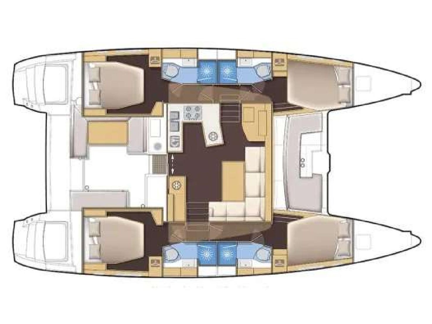 Photo #4 - Lagoon 450 Flybridge (WindFinder) in Portisco - 11637