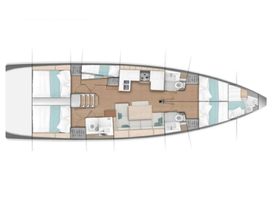 Photo #8 - Sun Odyssey 490 (Grazia) in Portisco - 8018