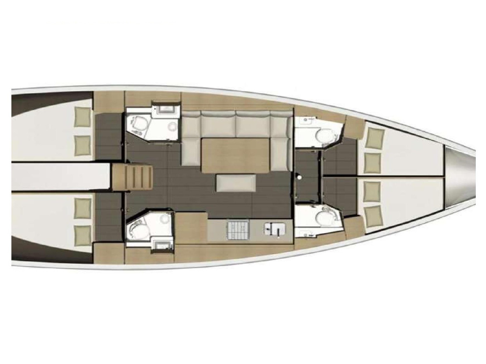 Photo #13 - Dufour 460 Grand Large (Sonia) in Portisco - 24782