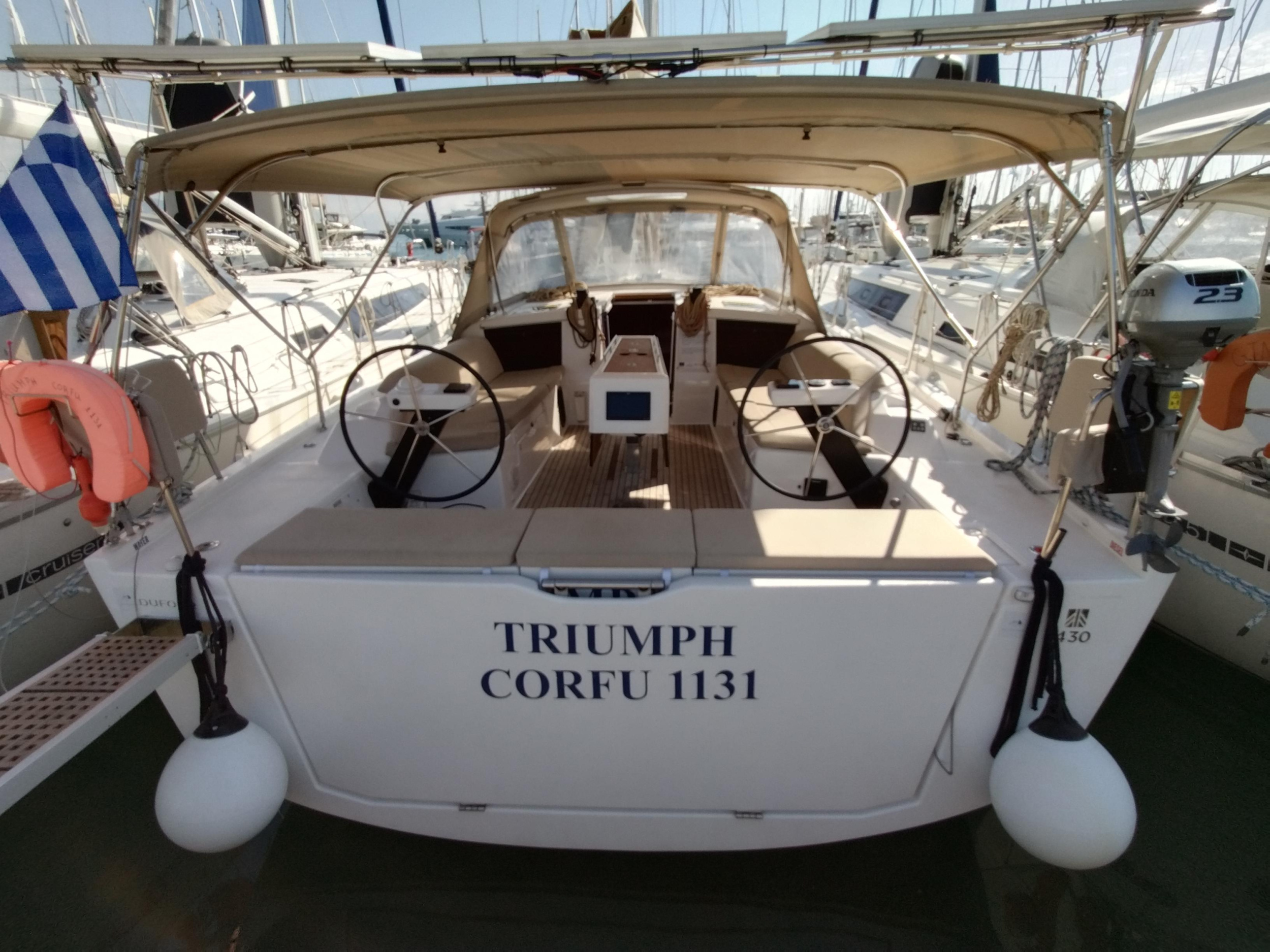 Photo #10 - Dufour 430 (Triumph) in Korfu - 14000