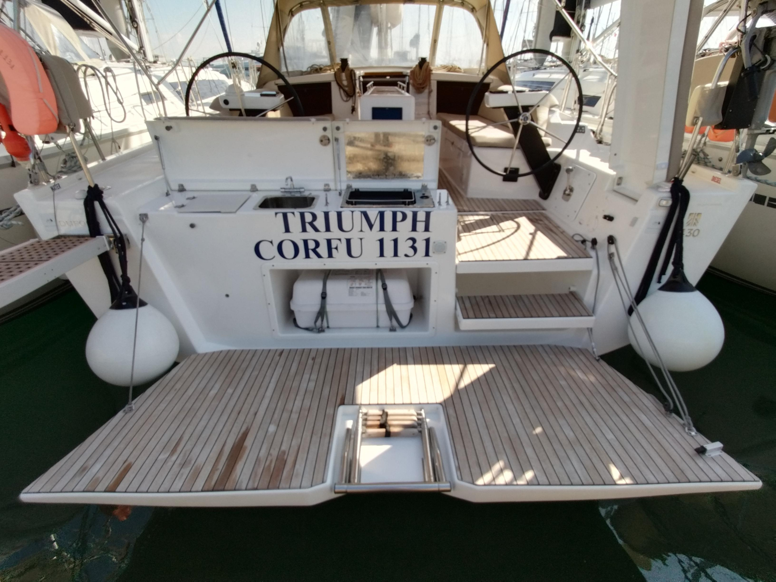 Photo #29 - Dufour 430 (Triumph) in Korfu - 14000