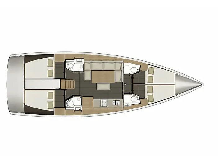 Photo #5 - Dufour 460 Grand Large (Divina) in Vibo Marina - 17621