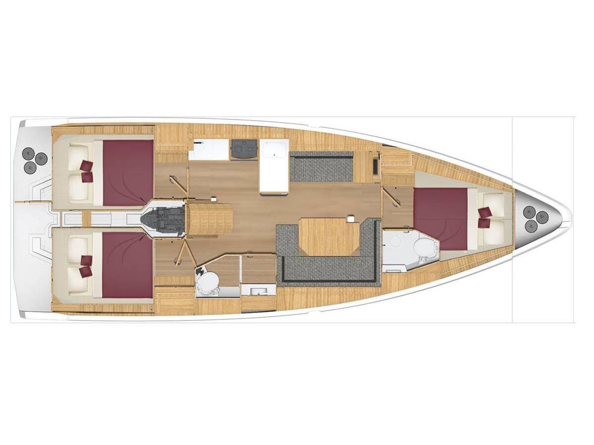 Photo #4 - Bavaria C38 (Surf Point) in Trogir - 17822