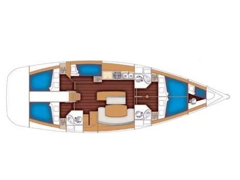 Photo #7 - Cyclades 50.5 (Lucky dice - ( - - Refit 2022)) en Atenas - 4044