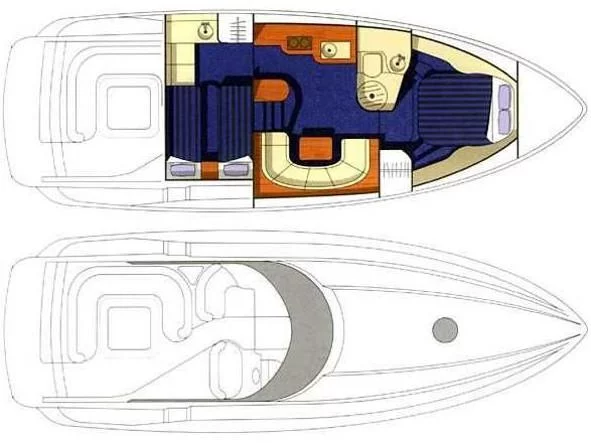 Sunseeker Portofino 40 (Maxim) Plan image - 49