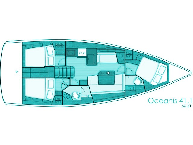 Photo #9 - Oceanis 41.1 (Maera) in Volos - 17994