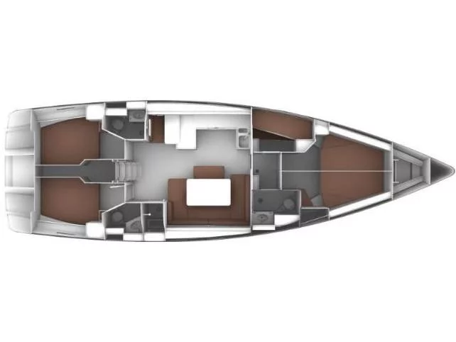 Bavaria Cruiser 51 (Mango) Plan image - 6