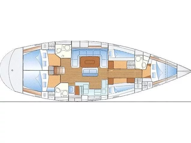 Bavaria 50 (Paolo) Plan image - 2