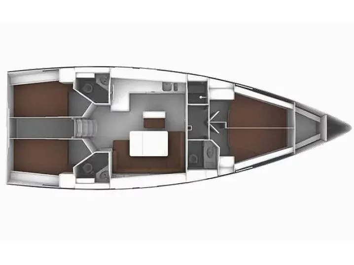 Bavaria 46 Cruiser (Captain John) Plan image - 2