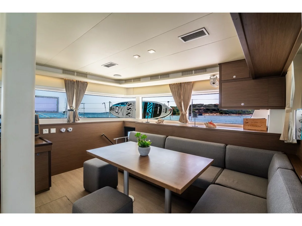 Lagoon 52F (5 cab) (Big Mama (AC, WM, , Inverter, Tender Lift)) Interior image - 8
