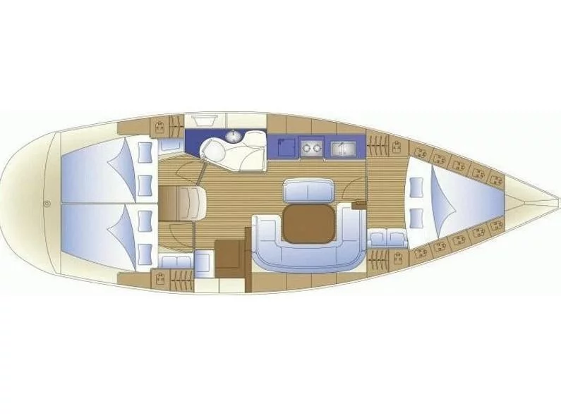Bavaria 37 Cruiser (Alexandros) Plan image - 2