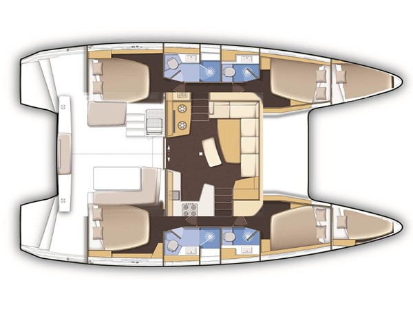Photo #28 - Lagoon 42 (Casta Diva VIP-equipped) in Preveza - 12386