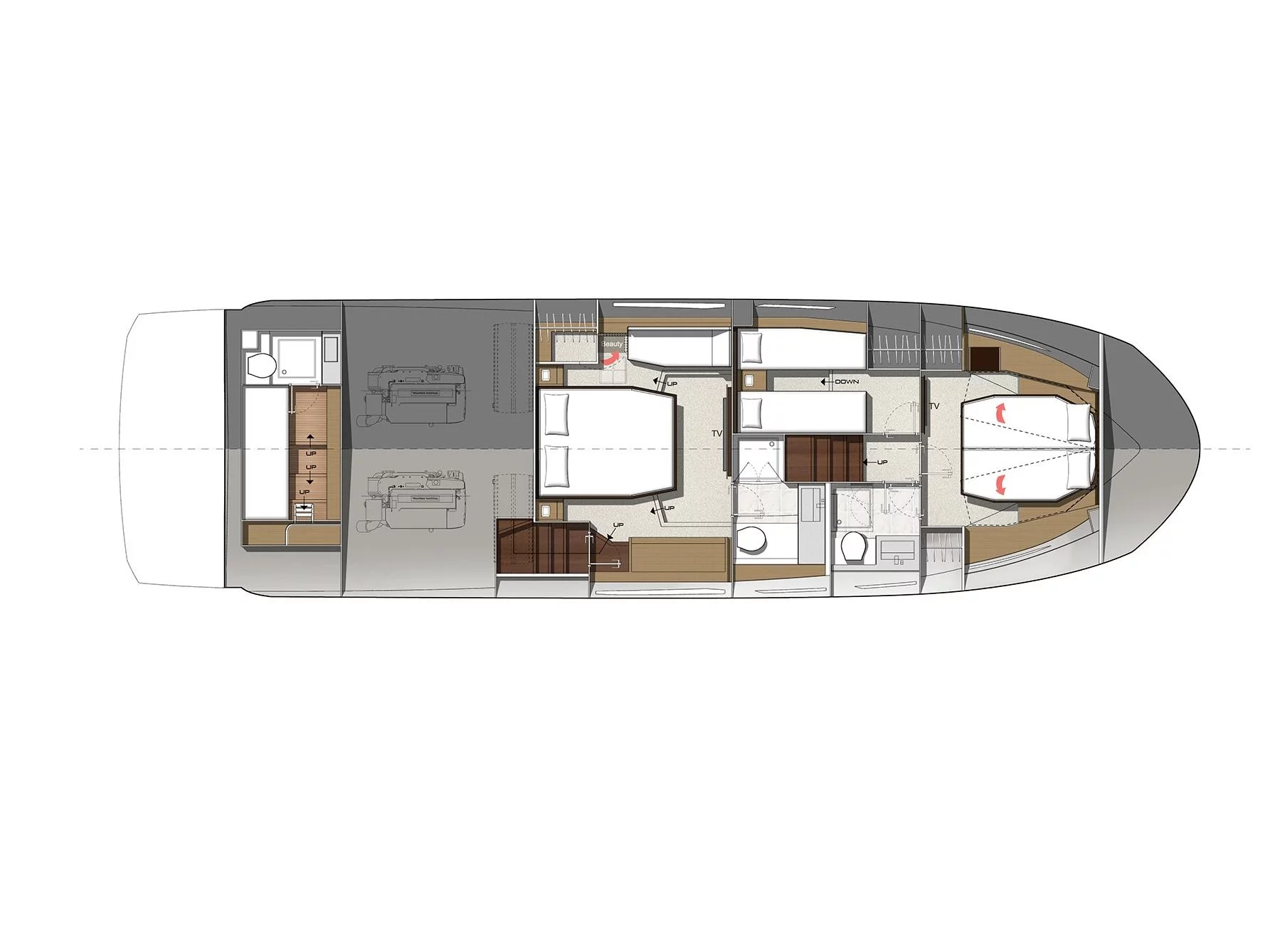 Prestige 520 S (Fabiana) Plan image - 2