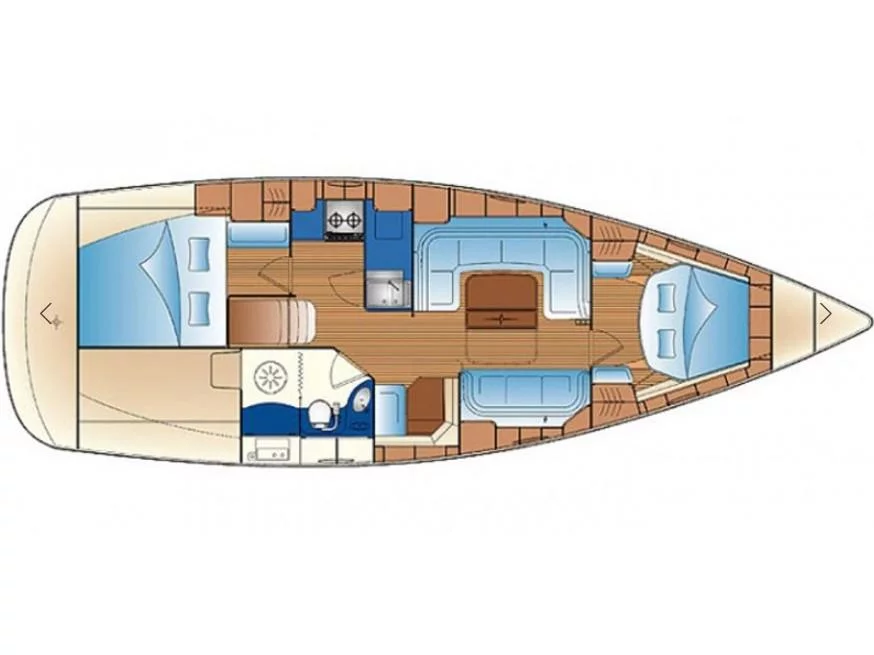 Bavaria 33 (Sea Sail) Plan image - 3