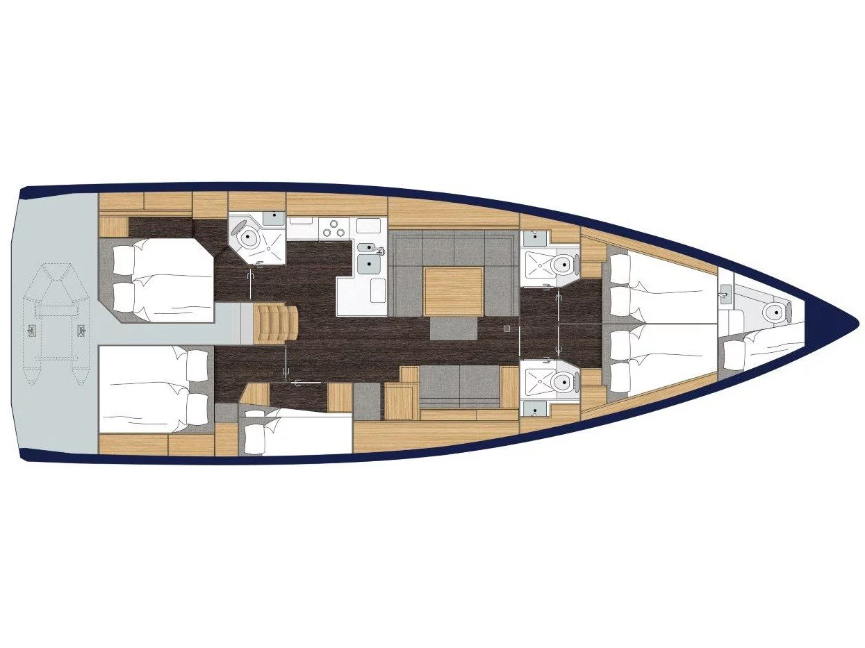 Bavaria C50 (B-Line) Plan image - 6
