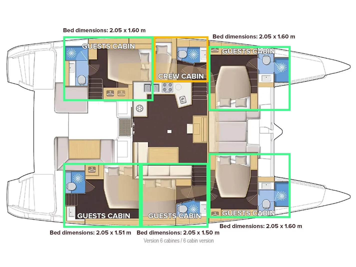 Lagoon 52 (SERENITY I) Plan image - 31