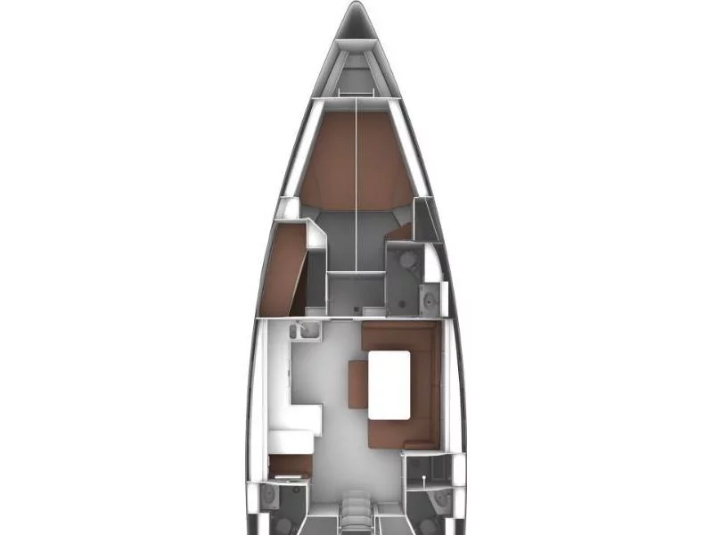 Bavaria 51 Cruiser (Papaya) Plan image - 7