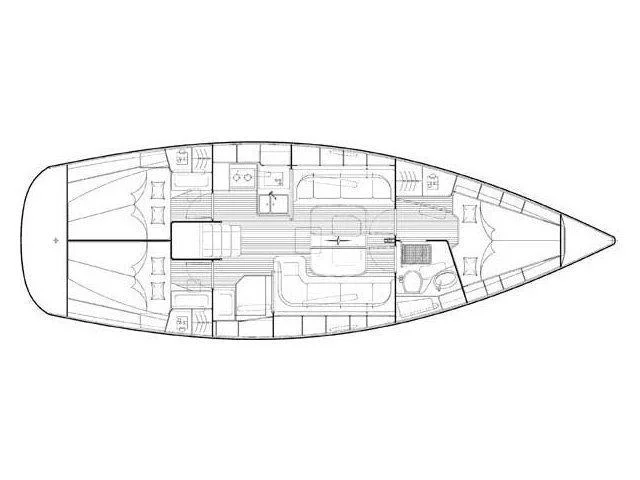 Bavaria 38 cruiser (Alegria) Plan image - 1
